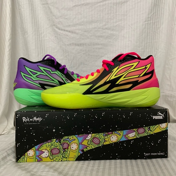 PUMA LaMelo Ball MB.02 Rick & Morty Adventures - Picture 1 of 9